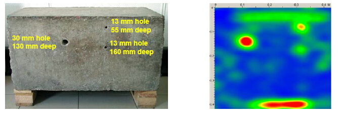 A1040 MIRA混凝土超聲波成像儀, 混凝土塊孔洞成像檢測